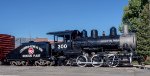 Profile shot of US Steel 300 on static display in Heber City